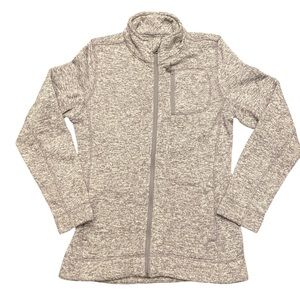 Marc New York Performance Heathered Purple Full Zip Sweater Jacket EUC Sz S